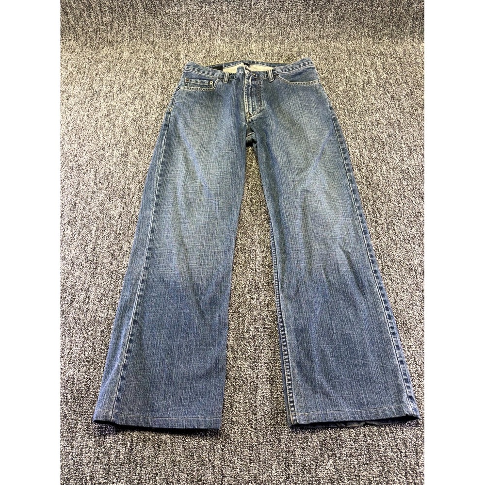 Banana Republic Straight Leg Jeans Mens 31/30 Blue Denim Low Rise Medium Wash